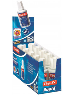 Corector BIC Tipp-Ex Rapid, 20 ml, 10 buc/cutie,8859912