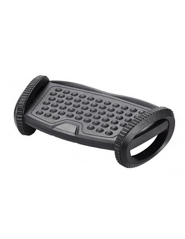 Suport pentru picioare, ergonomic, ajustabil (x1), 417x225x135mm, Q-Connect - negru