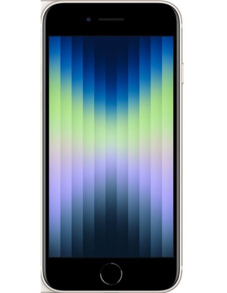 Smartphone Apple Iphone SE 3,  5G,  64GB,  Starlight (White) 