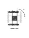 Prindere TV pentru Stand Multibrackets 6993 Single,7350022736993