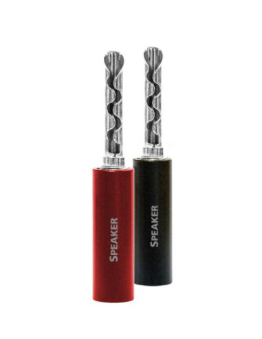 Mufa banana Audioquest SureGrip 100, Silver plated, (set