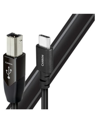 Cablu USB-C 2.0 la USB-B AudioQuest Carbon 0.75m,USBCAR20.75CB