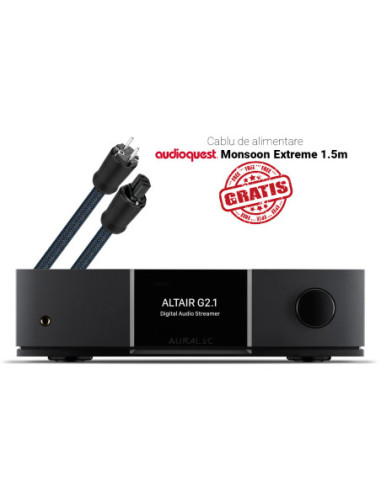 Streamer cu DAC Auralic Altair G2.1 + Cablu Audioquest Monsoon