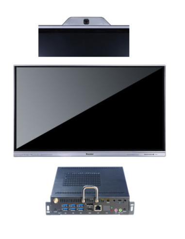Pachet interactiv cu display Donview 65",OPS Core I5-8300 si