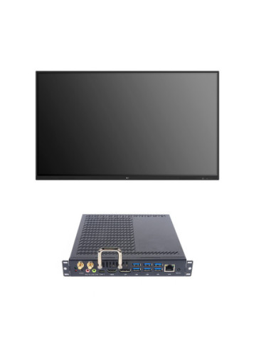 Pachet interactiv cu display LG 65" si OPS Micross Intel@11th