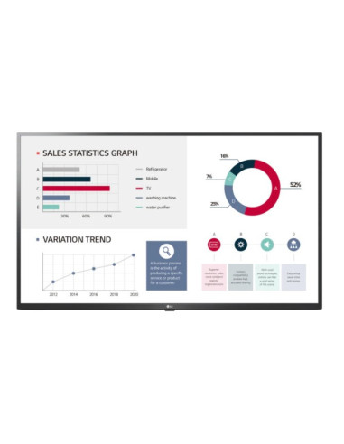 Display Profesional LG LED 55" 55UL3G-B, UHD (3840 x 2160)