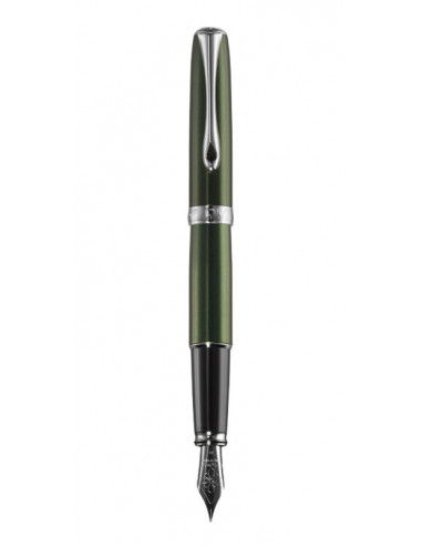40212025,Stilou Excellence A2 Evergreen Chrome, Penita M Din Otel Inoxidabil, Corp Metalic Lacuit, Accesorii Cromate Herlitz
