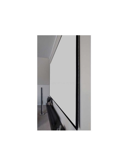 Ecran proiectie cu rama fixa, de perete, 399 x 224 cm