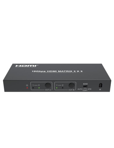 Matrix Evoconnect MXB22AC HDMI2.0 2x2 Audio Extract/CEC/EDID