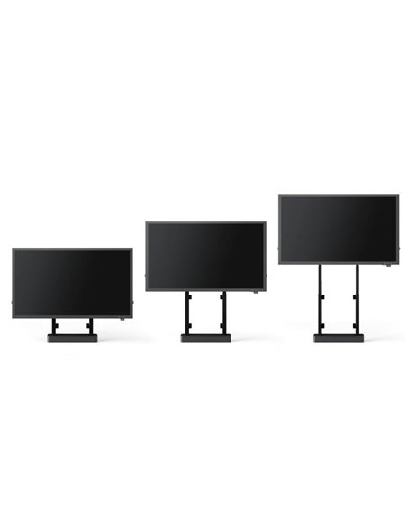 Solutie Classroom/Office cu stand motorizat podea/perete Vogel's RISE 2005 si Display LED 75" UHD LG 75TR3DJ