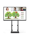Solutie Classroom/Office cu stand motorizat mobil Vogel's RISE 5205 si Display LED 65" UHD cu touch LG 65TR3DJ