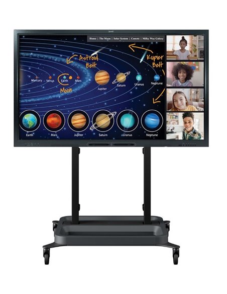Solutie Classroom/Office cu stand motorizat mobil Vogel's RISE 5205 si Display Interactiv 65" SMART Board® SBID-GX165
