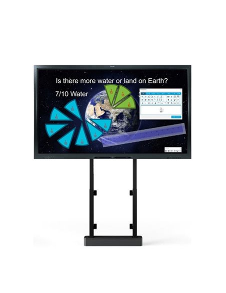Solutie Classroom/Office cu stand motorizat podea/perete Vogel's RISE2005 si Display Interactiv 65" SMART Board® GX165