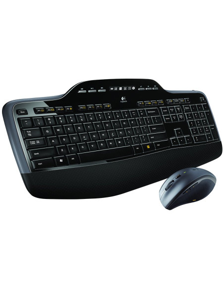 KIT wireless LOGITECH, tastatura wireless multimedia, palm