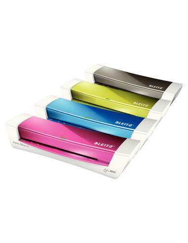 Laminator Leitz iLAM A4 Home Office, albastru, "73680036"