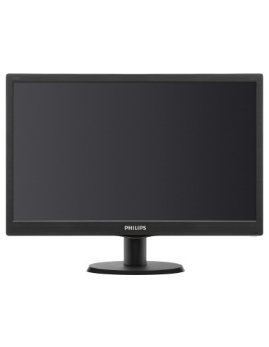 Monitor 18.5" PHILIPS 193V5LSB2, FWXGA 1366*768, TN, 16 9, WLED, 5 ms ,200 cd m2, 90 65, 10M 1  700 1, D-SUB, VESA, Black