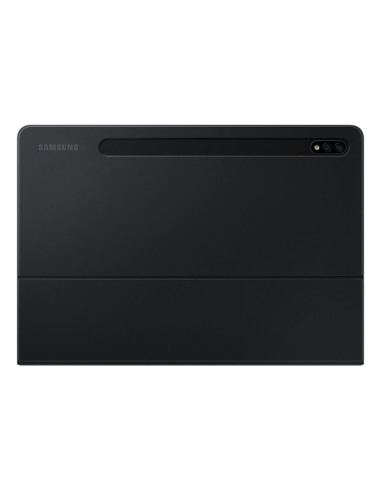 SAMSUNG TAB S8 S7 Bookcover Keyboard Slim(w Pen compartment) Black