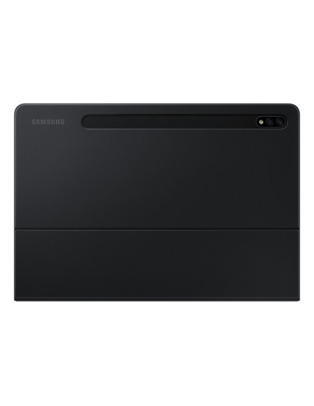 SAMSUNG TAB S8 S7 Bookcover Keyboard Slim(w Pen compartment) Black