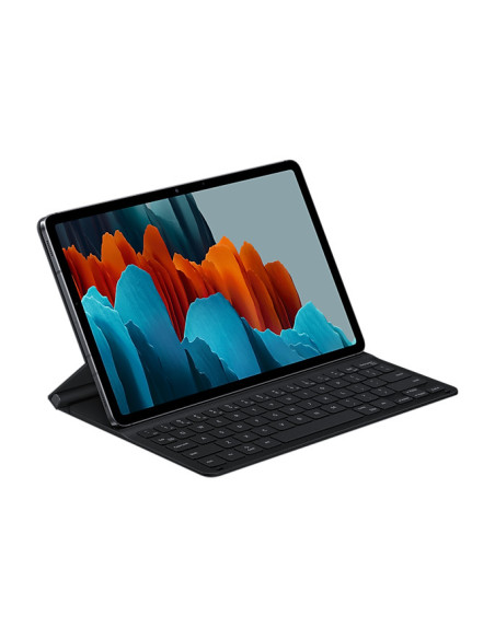 SAMSUNG TAB S8 S7 Bookcover Keyboard Slim(w Pen compartment) Black