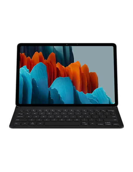 SAMSUNG TAB S8 S7 Bookcover Keyboard Slim(w Pen compartment) Black