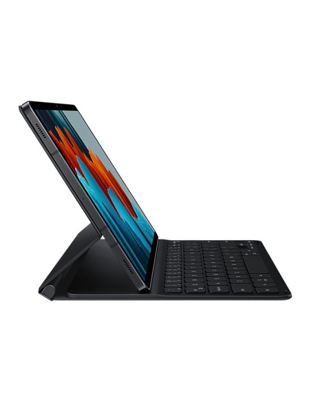 SAMSUNG TAB S8 S7 Bookcover Keyboard Slim(w Pen compartment) Black