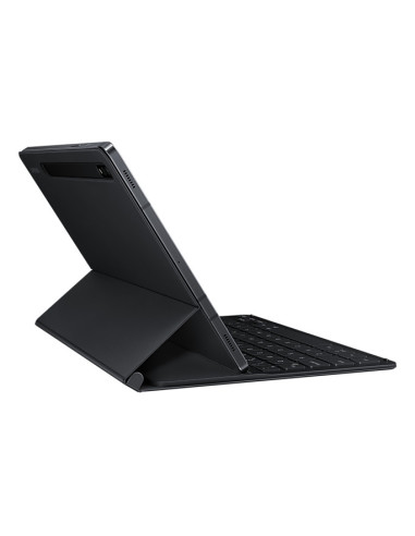 SAMSUNG TAB S8 S7 Bookcover Keyboard Slim(w Pen compartment) Black