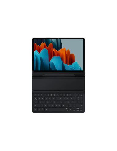 SAMSUNG TAB S8 S7 Bookcover Keyboard Slim(w Pen compartment) Black