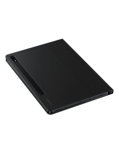 SAMSUNG TAB S8 S7 Bookcover Keyboard Slim(w Pen compartment) Black