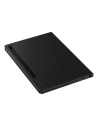 SAMSUNG TAB S8 S7 Bookcover Keyboard Slim(w Pen compartment) Black