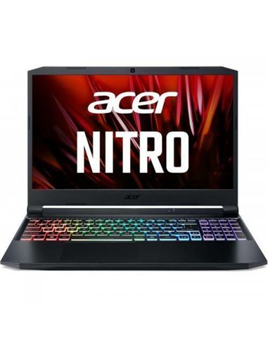 NH.QBREX.00S,Laptop Gaming Acer Nitro 5 AN515-45, 15.6 inch, AMD Ryzen 5 5600H, SSD-512GB, Negru