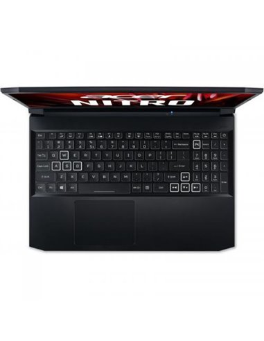 NH.QBREX.00R,Laptop Gaming Acer Nitro 5 AN515-45, 15.6 inch, AMD Ryzen 7 5800H, 512GB-SSD, Negru