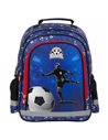 Ghiozdan scoala Derform, motiv Fotbal, 38 x 28 x 17 cm