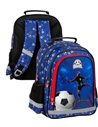 Ghiozdan scoala Derform, motiv Fotbal, 38 x 28 x 17 cm