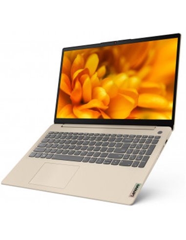 Laptop Lenovo IdeaPad 3 15ITL6 cu procesor Intel Core i5-1135G7 pana la 4.20 GHz, 15.6", Full HD, 8GB, 512GB SSD, Sand