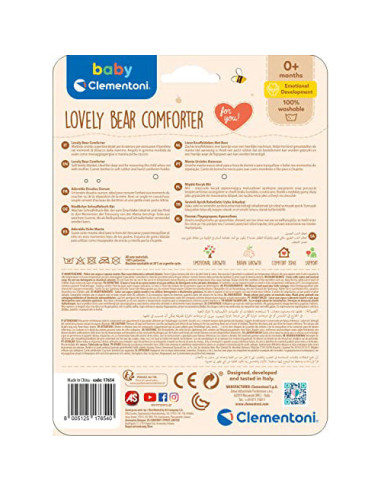 Baby Clementoni - Paturica Confort Ursulet,CL17654