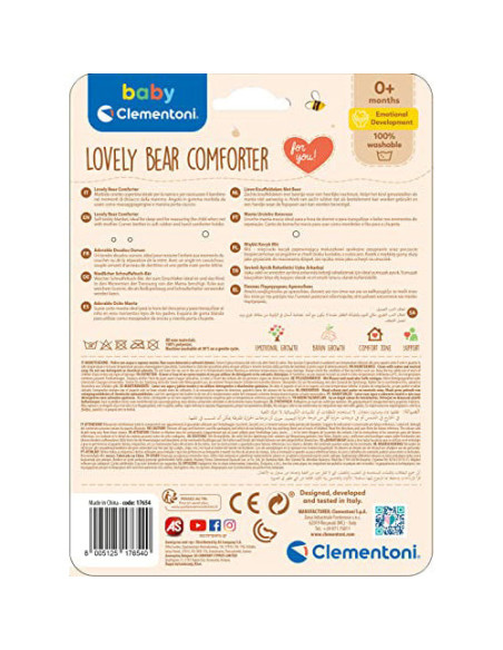 Baby Clementoni - Paturica Confort Ursulet,CL17654