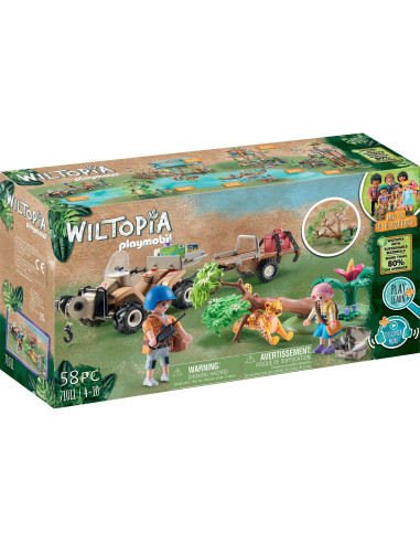Playmobil - Vehicul Pentru Salvarea Animalelor,71011