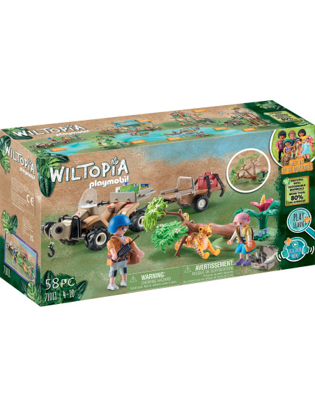 Playmobil - Vehicul Pentru Salvarea Animalelor,71011