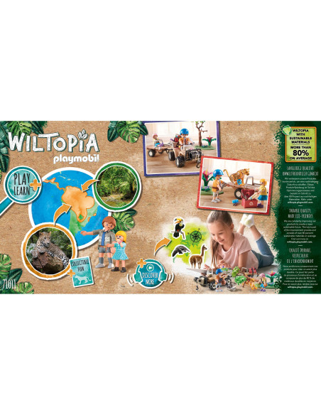 Playmobil - Vehicul Pentru Salvarea Animalelor,71011