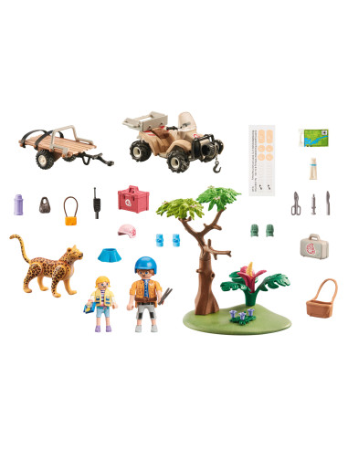 Playmobil - Vehicul Pentru Salvarea Animalelor,71011