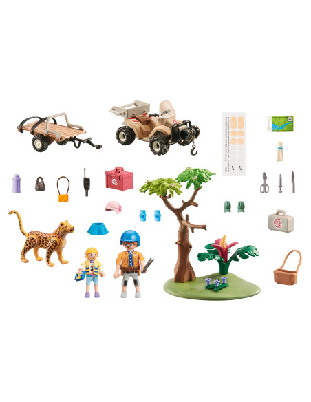 Playmobil - Vehicul Pentru Salvarea Animalelor,71011