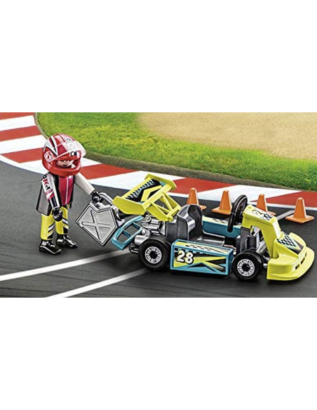 Playmobil - Set Portabil - Masinuta De Curse,9322