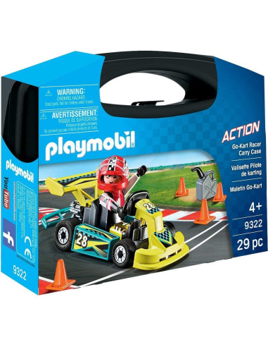 Playmobil - Set Portabil - Masinuta De Curse,9322