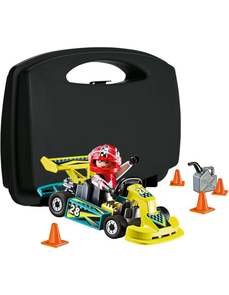 Playmobil - Set Portabil - Masinuta De Curse,9322