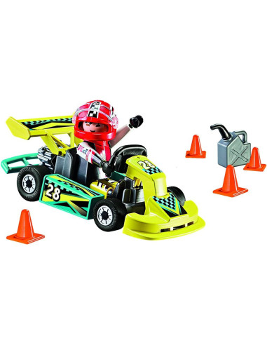 Playmobil - Set Portabil - Masinuta De Curse,9322