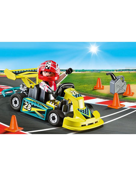Playmobil - Set Portabil - Masinuta De Curse,9322