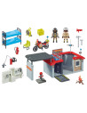 Playmobil - Set Mobil Statie De Pompieri Si Figurine,71193