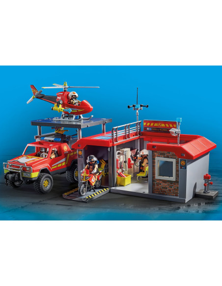 Playmobil - Camion De Pompieri Cu Furtun,71194