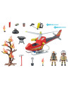 Playmobil - Elicopter De Pompieri Cu 2 Figurine,71195