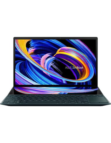 Laptop ultraportabil ASUS Zenbook Duo 14,  Intel Core i7,  Full HD,1TB SSD, Albastru
